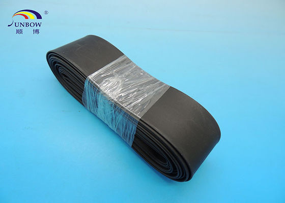 China Negro ignífugo de la tubería 20.0m m del plástico de embalar del calor del requisito de la UL proveedor