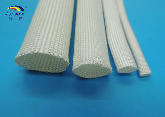 China El envolver sin recubrimiento a prueba de calor de alta temperatura de la fibra de vidrio del silicón proveedor