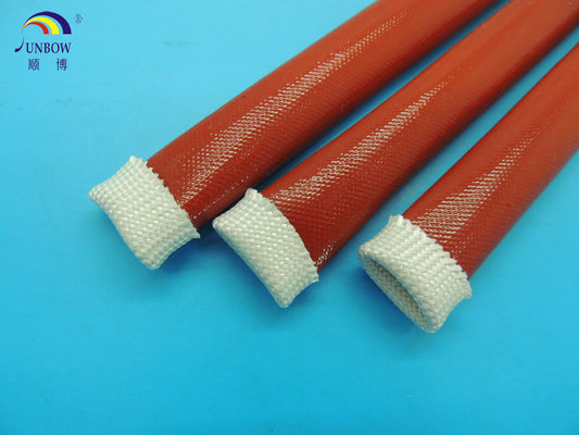 China El envolver trenzado extensible rojo de la identificación el 10MM cubierto con la resina de silicón -60℃ ~ 180℃ proveedor