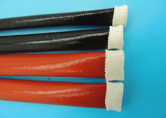 China H clasifica la manga extensible de la fibra de vidrio de los motores cubierta con la resina de silicón -60ºC ~ 180ºC proveedor