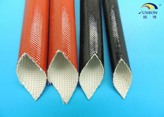China La fibra de vidrio extensible negra trenzó envolver con hilado de la fibra de vidrio del No-álcali proveedor