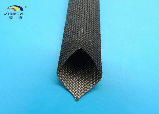 China 400 fibras de vidrio das alta temperatura negras del ℃ o blancas flexibles que envuelven para los cables proveedor