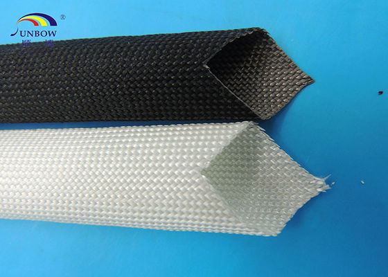 China Mangas trenzadas fibra de vidrio ignífuga del aislamiento que envuelven para las asambleas de cable proveedor