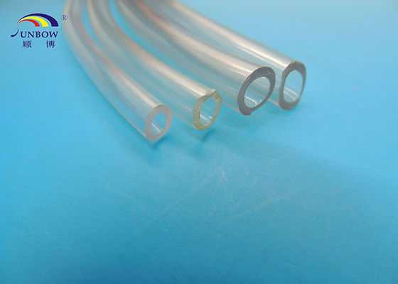 China Tubo transparente del PVC de la tubería del plástico transparente 105℃ para el equipo de Llighting proveedor