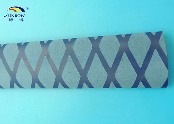 China Tubo shrinable cruz-alineado antideslizante resistente del calor de la poliolefina de la abrasión con el 1.8:1 del ratio para el apretón del golf proveedor