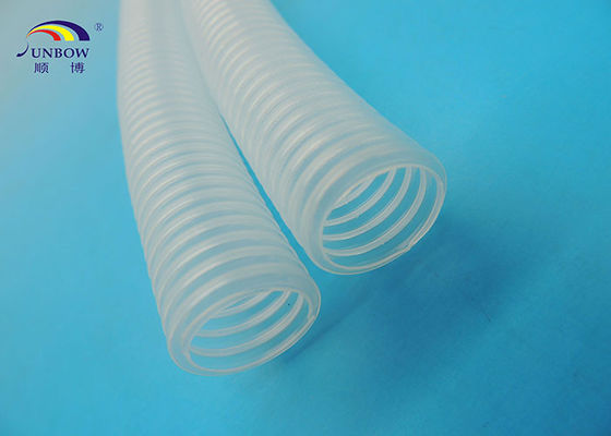 China El PA de los PP acanalados plásticos PE de los tubos/del tubo moldeó la tubería acanalada clara proveedor