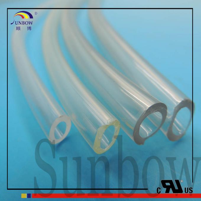 Tubería suave del PVC del tubo plástico flexible de la UL vw-1green para el arnés de cable