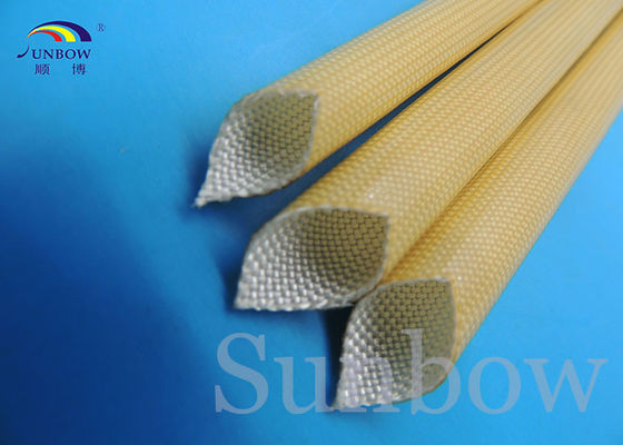 China Polyurethane Fiberglass Sleeving/PU coated sleeves/ insulating tubes proveedor