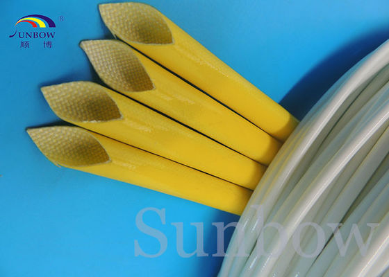 China El envolver de la fibra de vidrio del silicón del voltaje de avería 4.0kv modificado para requisitos particulares proveedor