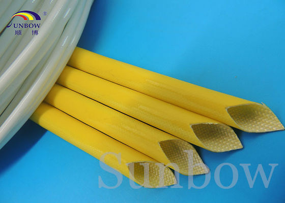 China El envolver de la fibra de vidrio del silicón de la fibra de vidrio trenzada de la goma de silicona que envuelve proveedor