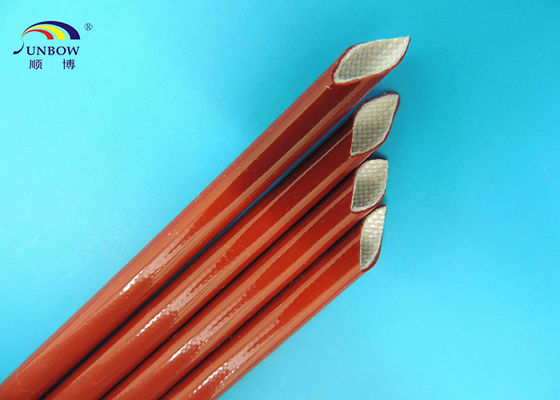 China El envolver trenzado flexible de la fibra de vidrio de la manga/de la goma de silicona de la fibra de vidrio de la aprobación de la UL E333178 proveedor