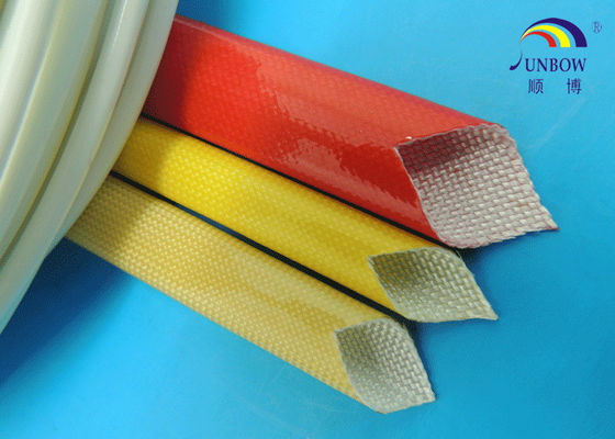 China Fibra de vidrio de la capa de la PU de la clase de F que envuelve para el cable eléctrico Manaagement proveedor