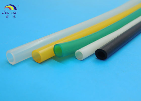 China Tubo de goma de silicona suave de la resina de goma resistente de alto voltaje/multicolor de los tubos para modificado para requisitos particulares proveedor
