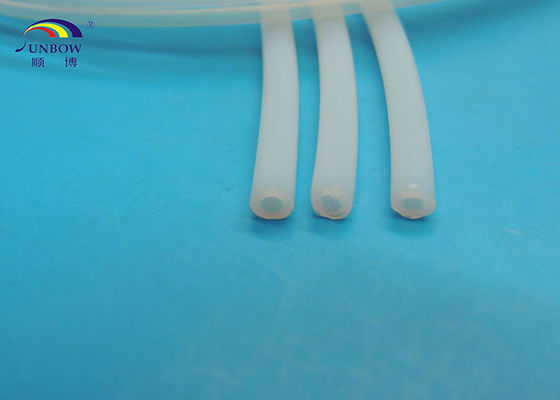 China La Virgen 100% sacó blanco puro claro del tubo/del tubo de PTFE con la superficie lisa proveedor