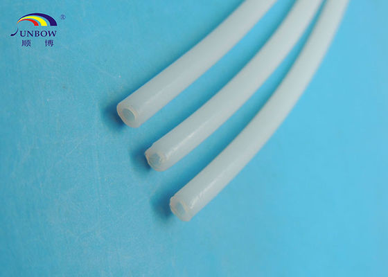 China Pequeños tubo/mangas de alta presión del tubo/PTFE del diámetro PTFE transparentes y blancas proveedor