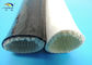 Manga incombustible de la fibra de vidrio para las plantas siderúrgicas, mangas resistentes al fuego flexibles proveedor