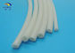 Tubo de goma de silicona blanco flexible para el cable del automóvil, lacres, atando con alambre el aislamiento proveedor