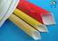 Polyurethane Fiberglass Sleeving/PU coated sleeves/ insulating tubes proveedor