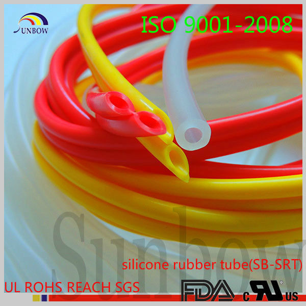 El envolver trenzado flexible de la fibra de vidrio de la manga/de la goma de silicona de la fibra de vidrio de la aprobación de la UL E333178