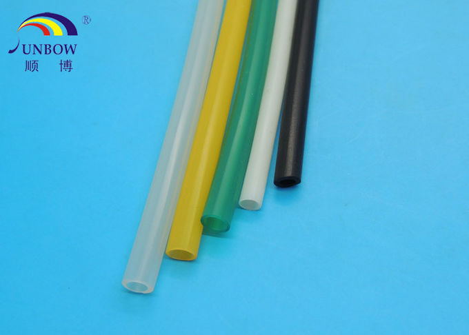 Tubo de goma de silicona suave de la resina de goma resistente de alto voltaje/multicolor de los tubos para modificado para requisitos particulares