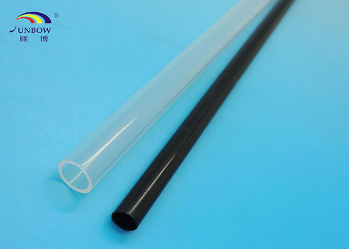 Tubo de la cubierta PFA del plástico transparente del conductor flexible de la tubería/tubos aisladores/que envuelven